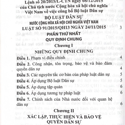 Bộ luật Dân sự
