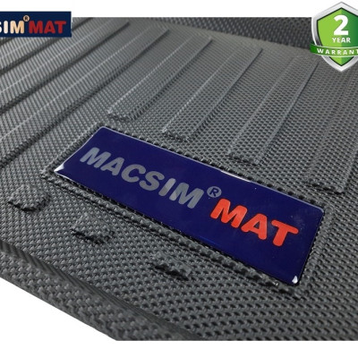 Thảm lót cốp xe ô tô Suzuki XL7 nhãn hiệu Macsim chất liệu TPV cao cấp màu đen (F211)