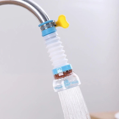 Đầu nối vòi nước KG17 tăng áp thông minh chứa hạt lọc bẩn, phù hợp mọi loại vòi xoay 360độ khoảng 3.5cm (giao màu ngẫu nhiên)