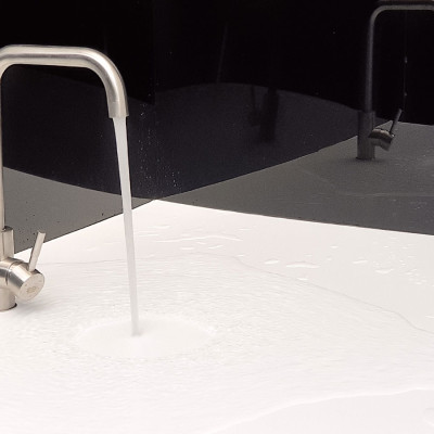 Vòi rửa chén nóng lạnh Inox SUS 304 Eurolife EL-T001 (Trắng bạc)