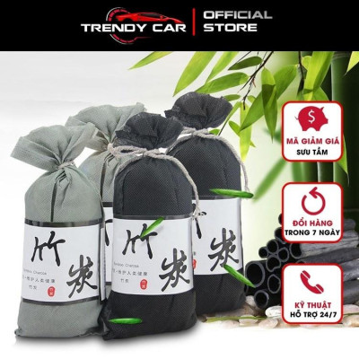 Túi than tre hoạt tính khử mùi Túi Than Tre hoạt tính khử mùi, lọc không khí xe hơi, xe ô tô, tủ quần áo Bamboo