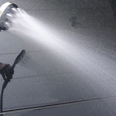 Combo đài sen và tay sen tròn nhựa ABS mạ Chrome cao cấp Eurolife EL-DST 01 (Trắng bạc)