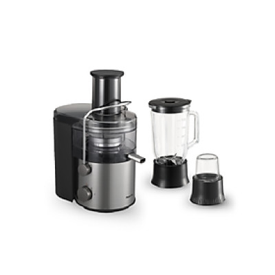 Máy ép trái cây đa năng Panasonic MJ-CB800SRA- Ép hiệu quả với mâm xay 100% kim loại - Công suất 1000W dung tích 2.0L - Kèm cối sinh tố cối xay khô - Hàng chính hãng