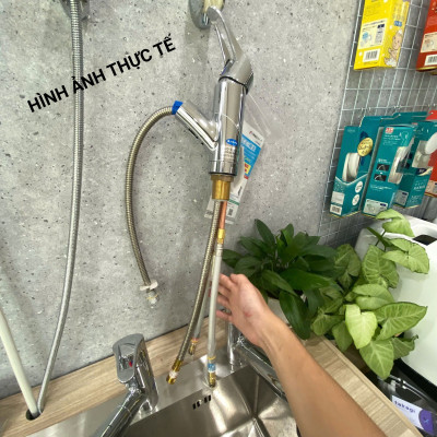 Vòi rửa chén bát Takagi JA200LN-NNDK02 – Bộ vòi rửa nóng lạnh cao cấp Nhật Bản