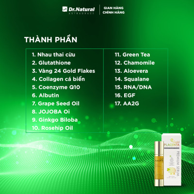 Bộ Sản Phẩm Đẹp Da, Giảm Nám: Hyper Evening Primrose Oil, Serum Vàng Nhau Thai Cừu 50ml