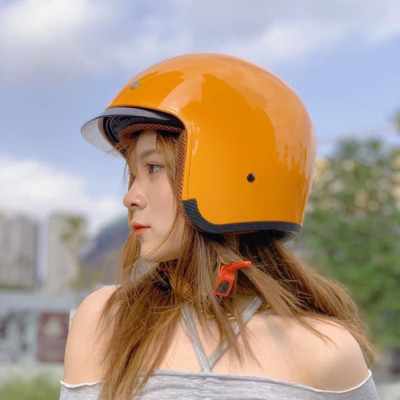 Mũ bảo hiểm 3/4 size L Royal M139 vàng - Hàng chính hãng