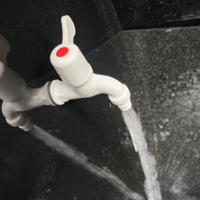 Bộ 3 vòi hồ tay gạt nhựa PP trắng, thân ngắn, ren 21-27mm Eurolife EL-VHT2127 (Trắng) (3 cái)