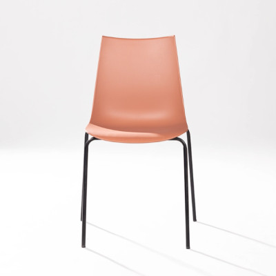 Ghế nhựa chân sắt nhập khẩu Juno Sofa cao cấp JNST Amelie11CT 42 x 43 x 82 cm