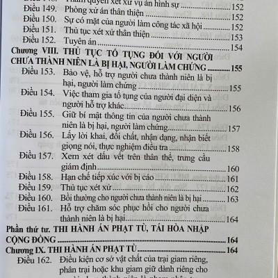 Luật Tư Pháp Người Chưa Thành Niên