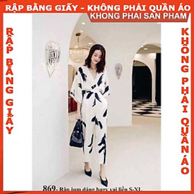 Rập giấy A0 mã 869 (BẢN VẼ)