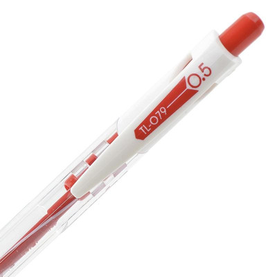 Hộp 20 Bút Bi 0.5 mm Treeden - Thiên Long TL-079 - Mực Đỏ