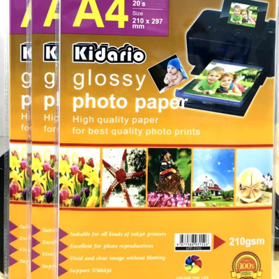 Giấy In Ảnh A4 Epson 1 Mặt 50 Tờ Định Lượng 210Gsm