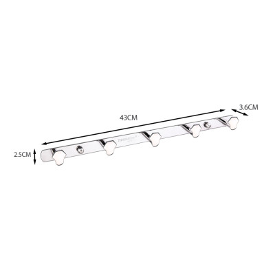 Móc hình vợt Inox 304 TOVASHU 304-XQ5