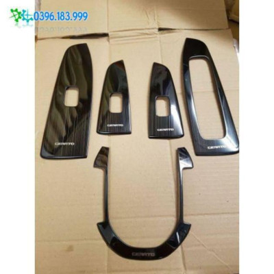 Ốp nội thất titan xe dành cho Cerato 2019 - 5 chi tiết