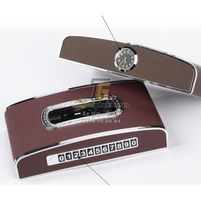 Hộp đựng khăn giấy 3 trong 1 trên Ô tô, Xe hơi