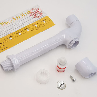Vòi hồ dài nhựa ABS Eurolife EL-HN02 (Trắng)