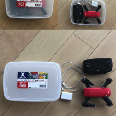 Combo 02 Hộp bảo quản thực phẩm 2600ml hình chữ nhật dẹt - Nội địa Nhật