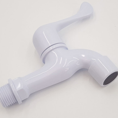 Vòi hồ nhựa ABS mạ Chrome Eurolife EL-HN04 (Trắng)