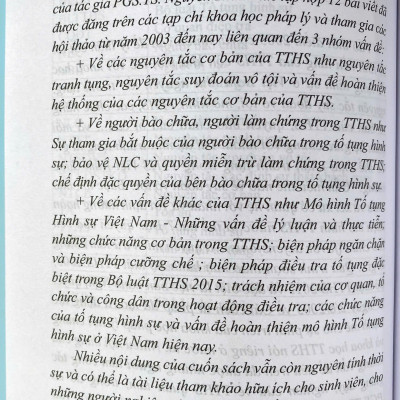 Suy Đoán Vô Tội Và Lợi Thế Của Bên Bào Chữa