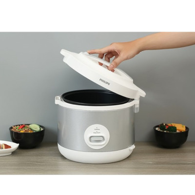 Nồi Cơm Nắp Gài Philips 1.8 lít HD3008/30 - Hàng Chính Hãng