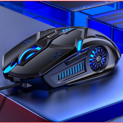 Chuột máy tính có dây G5 ES, chuột gaming DPI 4 cấp độ, hiệu ứng đèn nền 7 màu- Hàng nhập khẩu