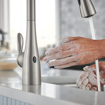 Vòi Rửa Chén Cảm Ứng MOEN 7594ESRS (HÀNG CHÍNH HÃNG)