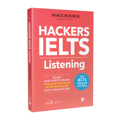 Combo bộ 4 cuốn Hackers Ielts: Chinh phục ielts 7.0 - Reading + Writing + Listening + Speaking [ThangLong Books]