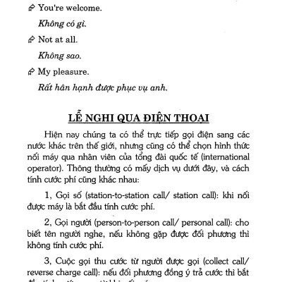 Tiếng Anh Qua Điện Thoại - Kèm CD