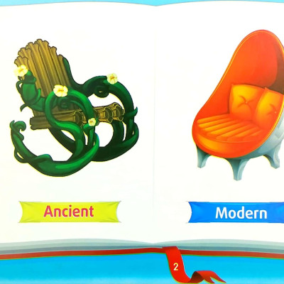 Những Cặp Từ Vựng Trái Nghĩa Và Trò Chơi Ghép Chữ - Opposite Words In Pictures (Tập 2)