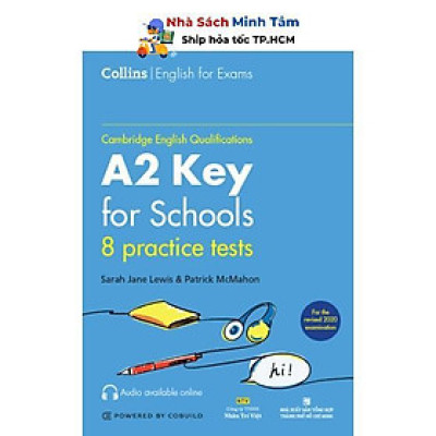 Sách - A2 Key for Schools 8 Practice Tests - Nhân Trí Việt