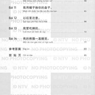 Giáo Trình Chuẩn YCT 6 - Sách Bài Tập