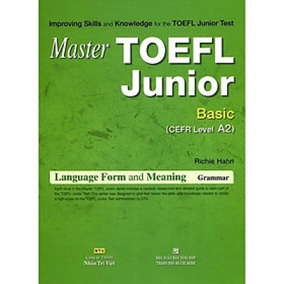 Sách - Master TOEFL Junior Grammar Basic (Không CD) - Nhân Trí Việt