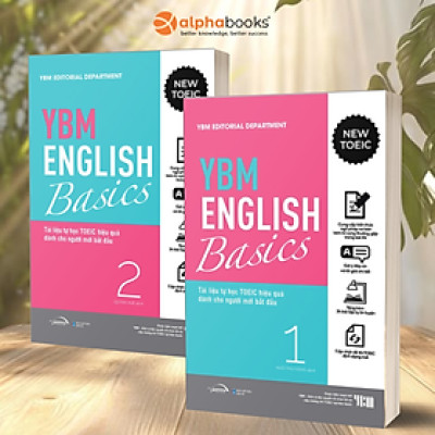 Combo Trọn Bộ YBM English Basics 1+2 