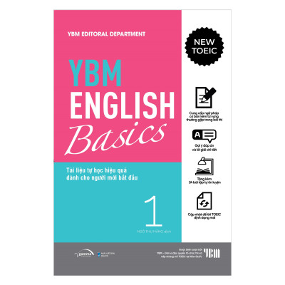 Sách - YBM English Basic 1: Tài Liệu Tự Học TOEIC Hiệ Quả Dành Cho Người Mới Bắt Đầu
