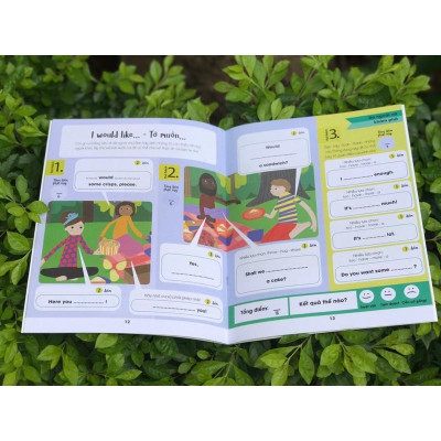 Sách - Học tiếng anh thật vui với combo sách Hello English - xin chào tiếng anh (bộ 4 cuốn)