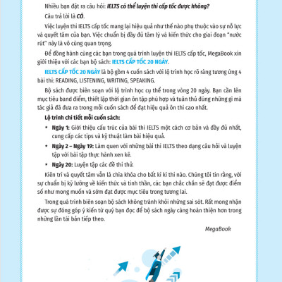 IELTS Cấp Tốc - 20 Ngày Speaking - MEGA