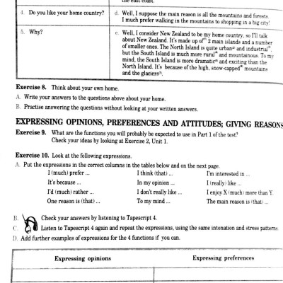 Tài liệu luyện thi IELTS kỹ năng nói - IELTS speaking preparation and practice