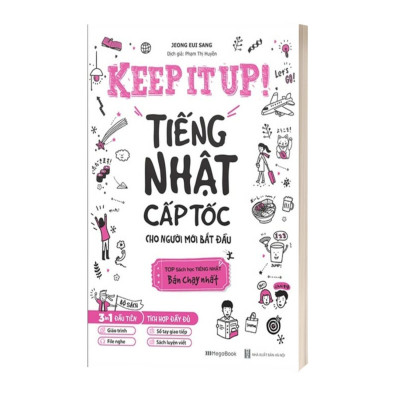 Bộ Sách Keep It Up - Tiếng Nhật Cấp Tốc Cho Người Mới Bắt Đầu (Bộ 2 Cuốn)