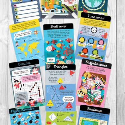 Sách tương tác thiếu nhi tiếng Anh: Never Get Bored on a Plane