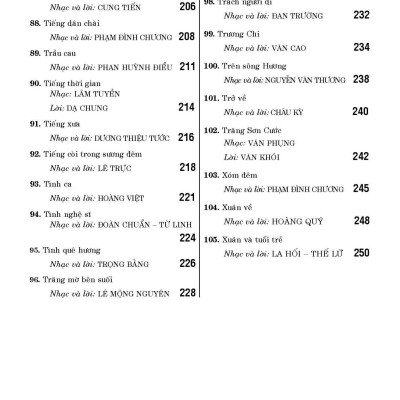 100 Ca Khúc Tiền Chiến Và Những Tình Khúc Vượt Thời Gian (Tái Bản)