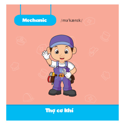 Từ Vựng Song Ngữ Việt Anh Cuốn 5: Nghề Nghiệp Con Yêu