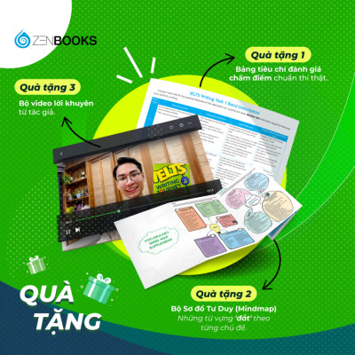 COMBO Sách Lộ Trình Tự Học IELTS Writing & Speaking Từ Cơ Bản Đến Nâng Cao