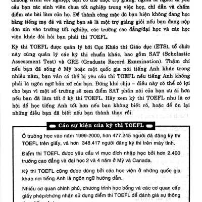 Học Và Thi Tốt TOEFL Trong 6 Bước