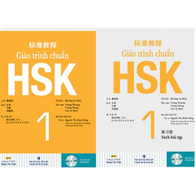 Combo Giáo Trình Chuẩn HSK 1 - Bài học + Bài Tập (Kèm 1 Đĩa MP3) - MT356