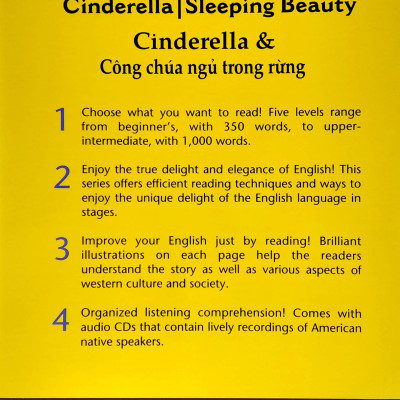 Cinderella & Công Chúa Ngủ Trong Rừng (Kèm CD)