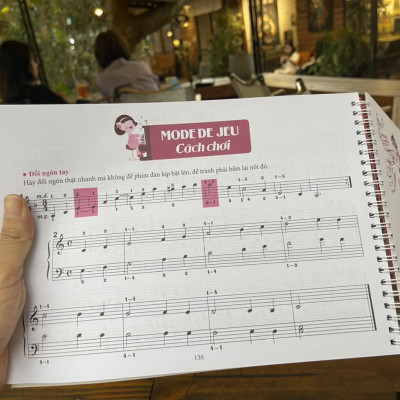 MÉTHODE ROSE – PHƯƠNG PHÁP HỒNG NĂM THỨ HAI VỚI ĐÀN PIANO – Ernest Van de Velde – Trịnh Minh Thanh dịch – Huy Hoàng Bookstore – NXB Dân Trí (Bìa mềm)