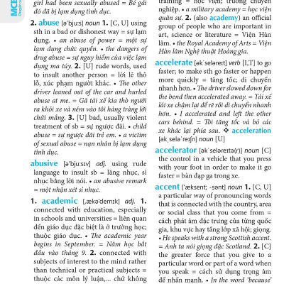 Từ điển Anh - Anh - Việt (Bìa Đen)