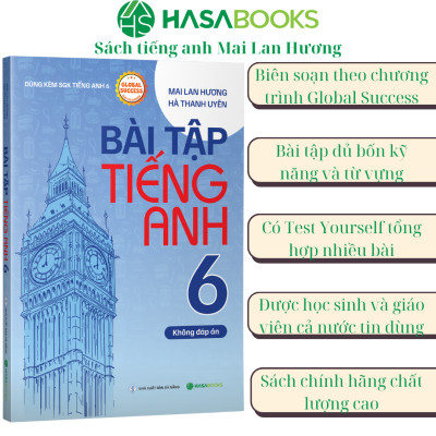 Combo Học Giỏi Tiếng Anh 6 Global Success (Không Đáp Án) - Mai Lan Hương