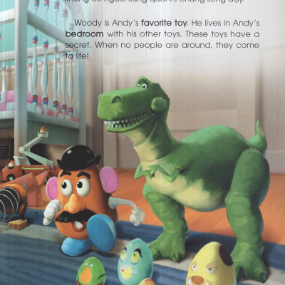 Disney English - Cấp Độ 2: Câu Chuyện Đồ Chơi (Không CD)