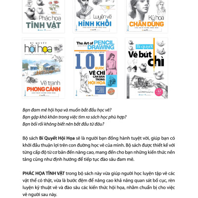 Bí Quyết Hội Họa - Phác Họa Tĩnh Vật - Tái Bản